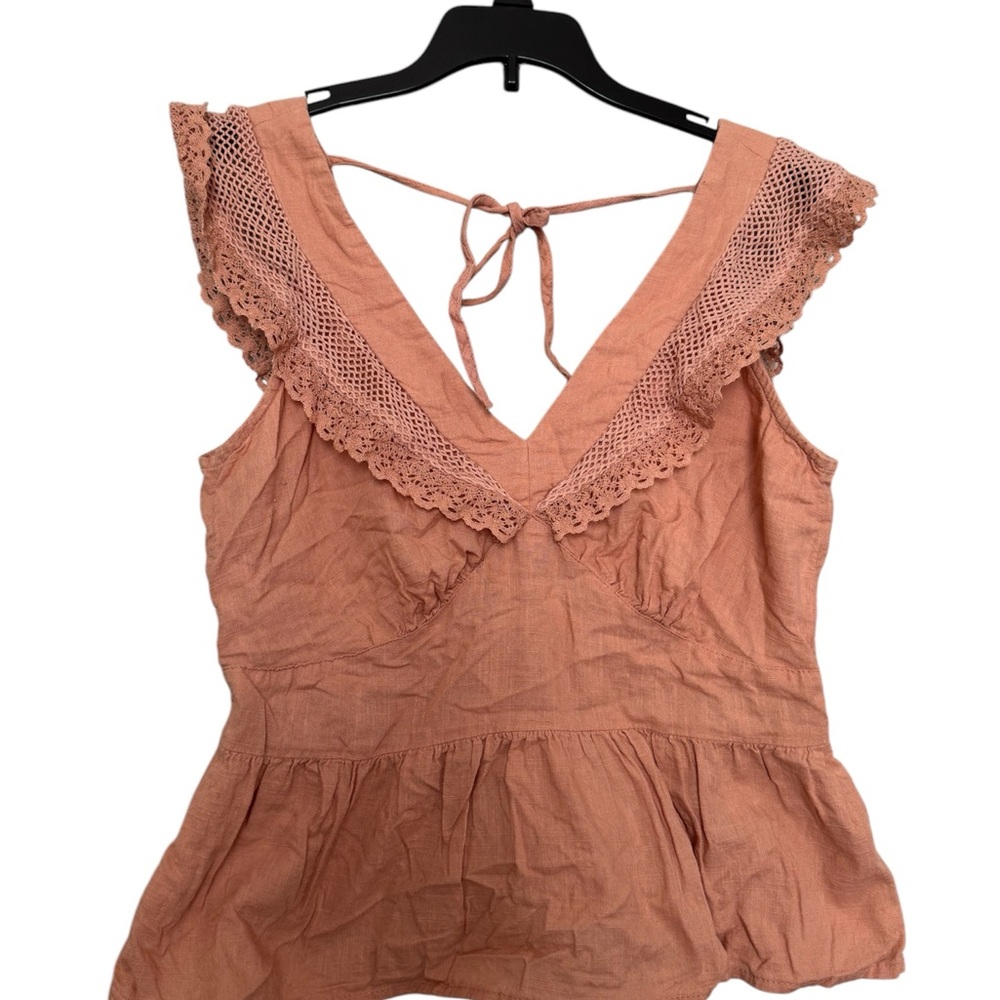 Old Navy pink summer tank blouse size S